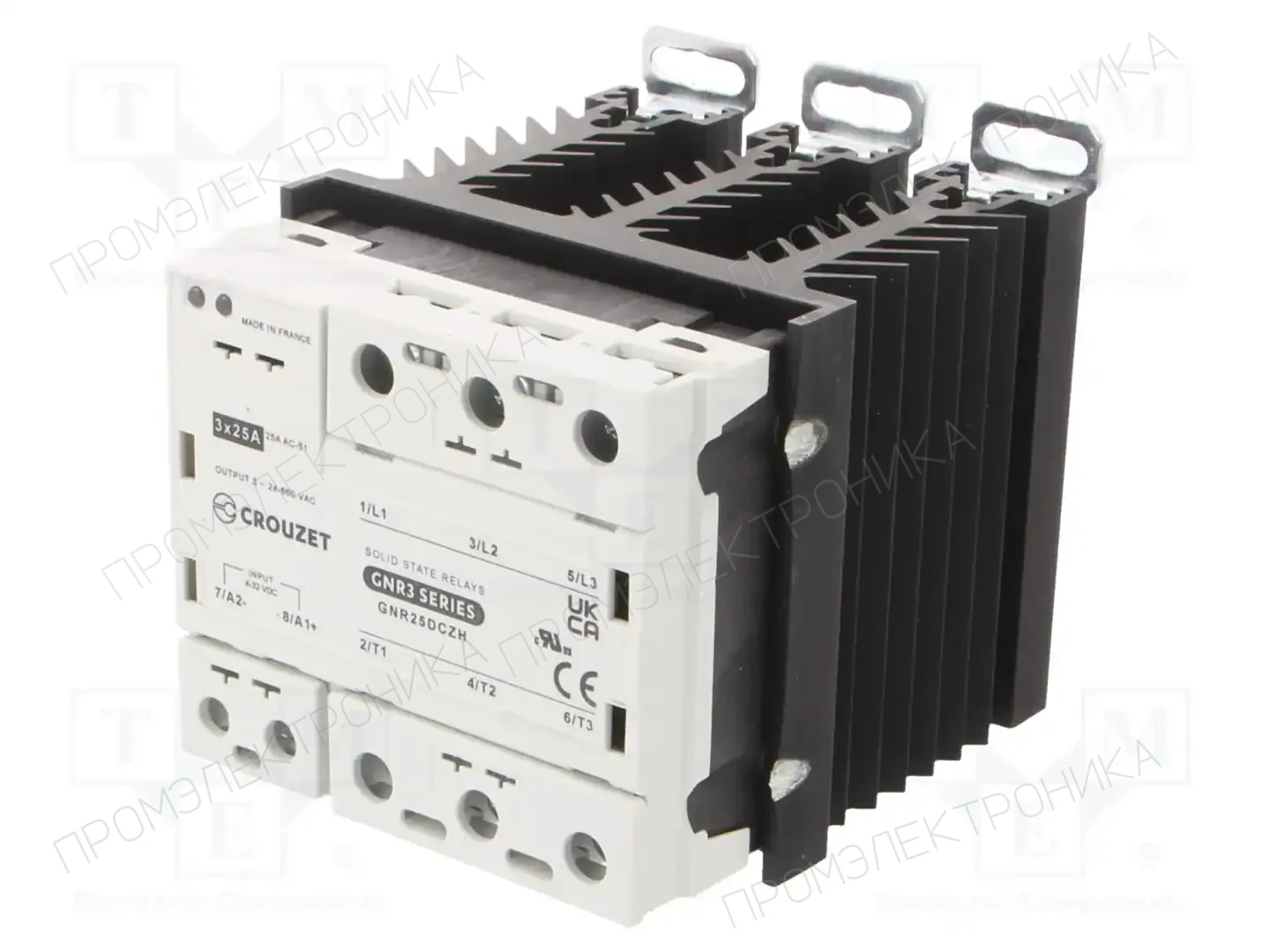 CROUZET GNR25DCZH — Реле SSR трехфазные
