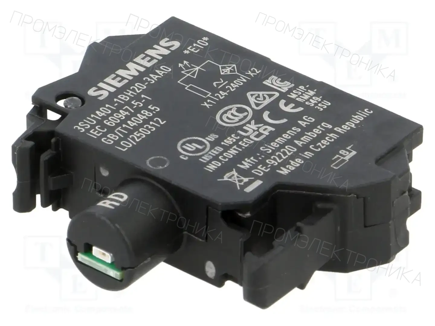 SIEMENS 3SU1401-1BH20-3AA0 — Панельные аксессуары стандартные