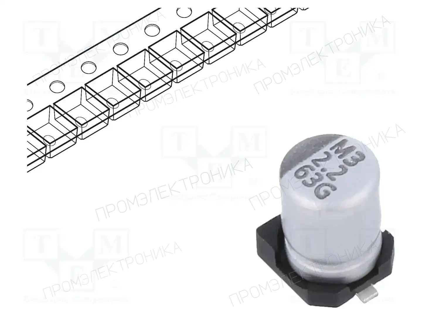 VISHAY GSC00AB2R21JARL — Конденсаторы электролитические SMD