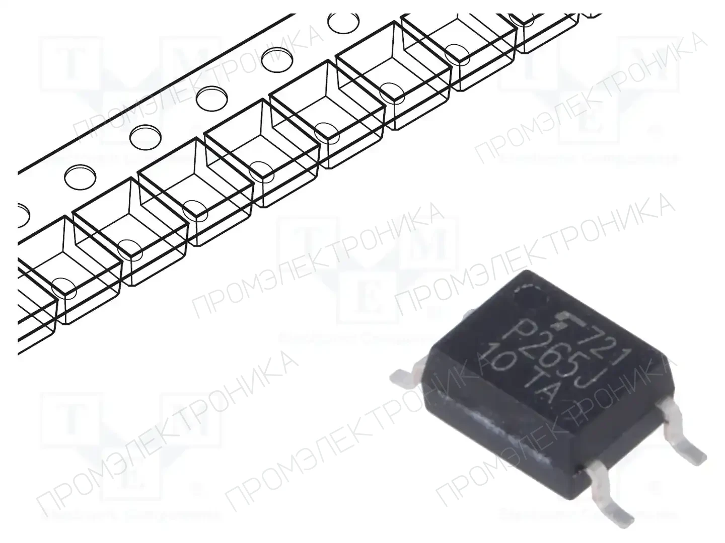 TOSHIBA TLP265J(E(T — Оптотриаки