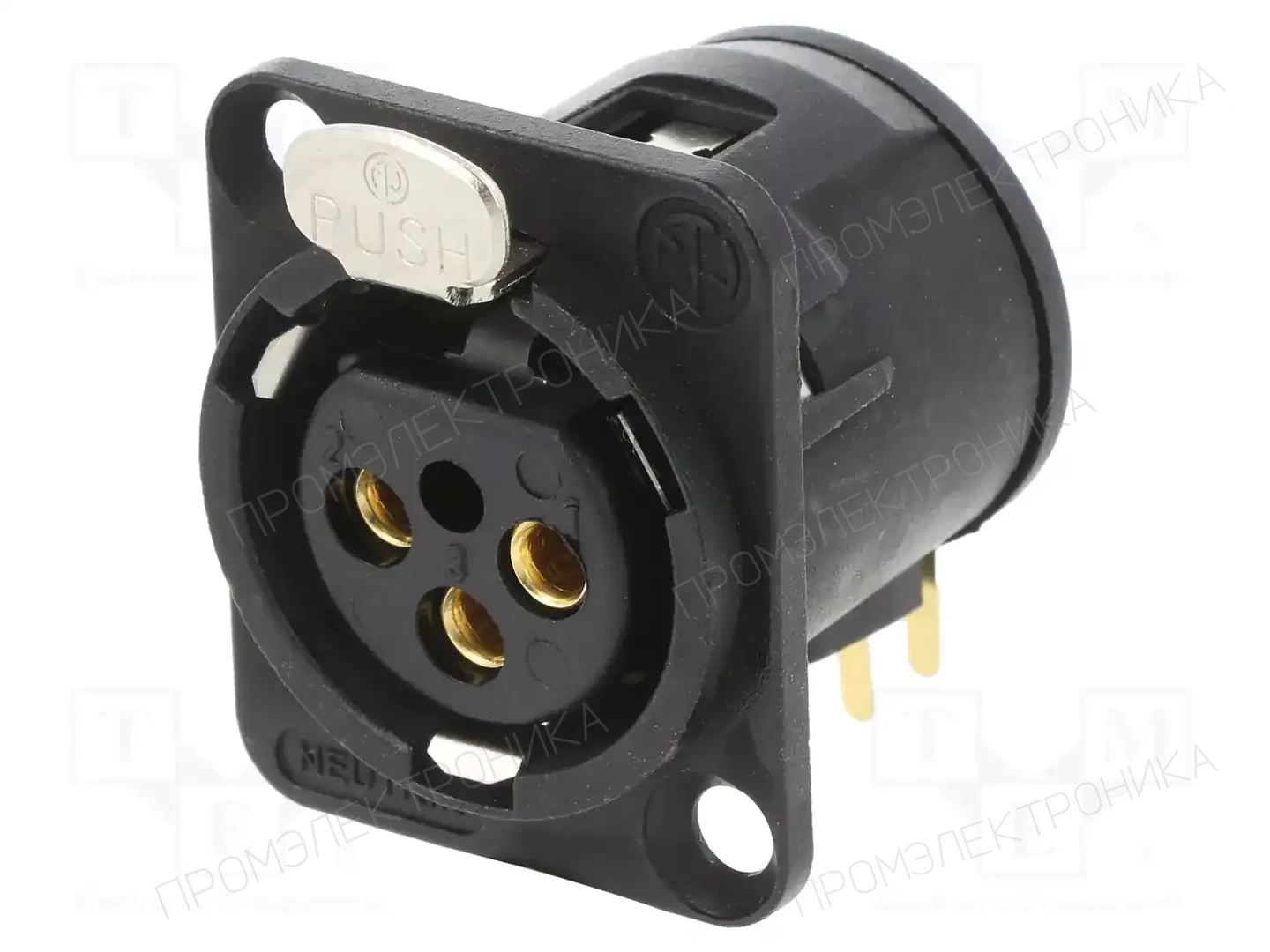 NEUTRIK NC3FD-H-B — Разъeмы XLR