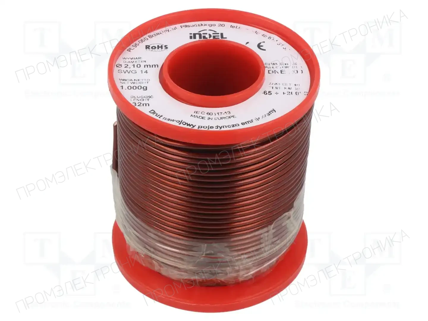 INDEL DNE2,1-1KG — Проволока обмоточная