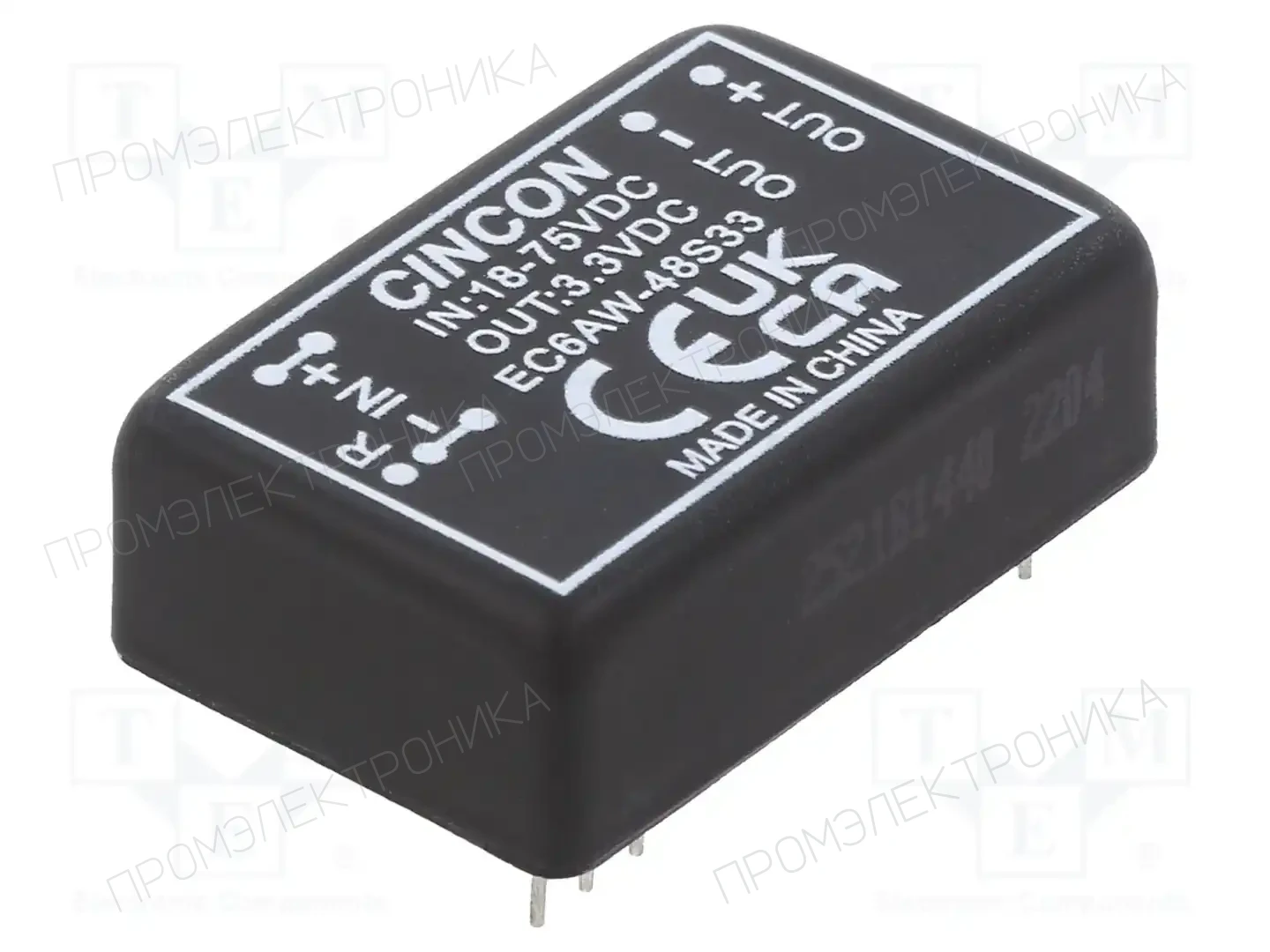 CINCON EC6AW-48S33 — Преобразователи DC/DC
