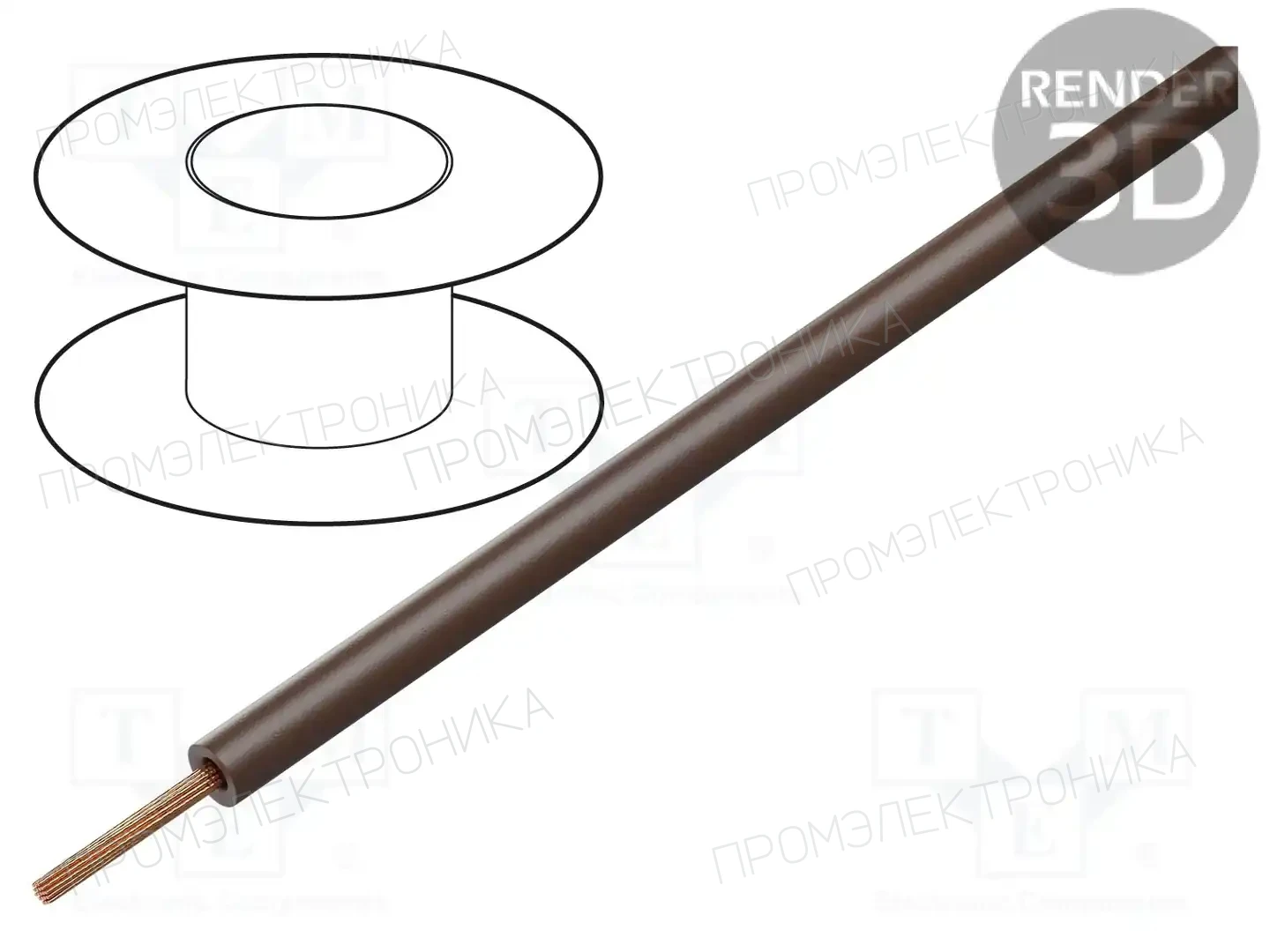 DONAU ELEKTRONIK 119-18 — Провода одножильные - тросик
