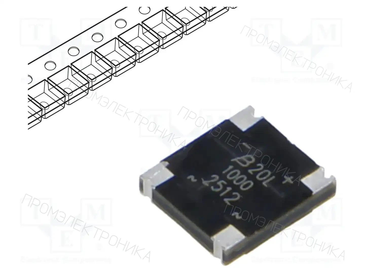 BOURNS CD-MBL210SL — Однофазные мосты диодные SMD/THT