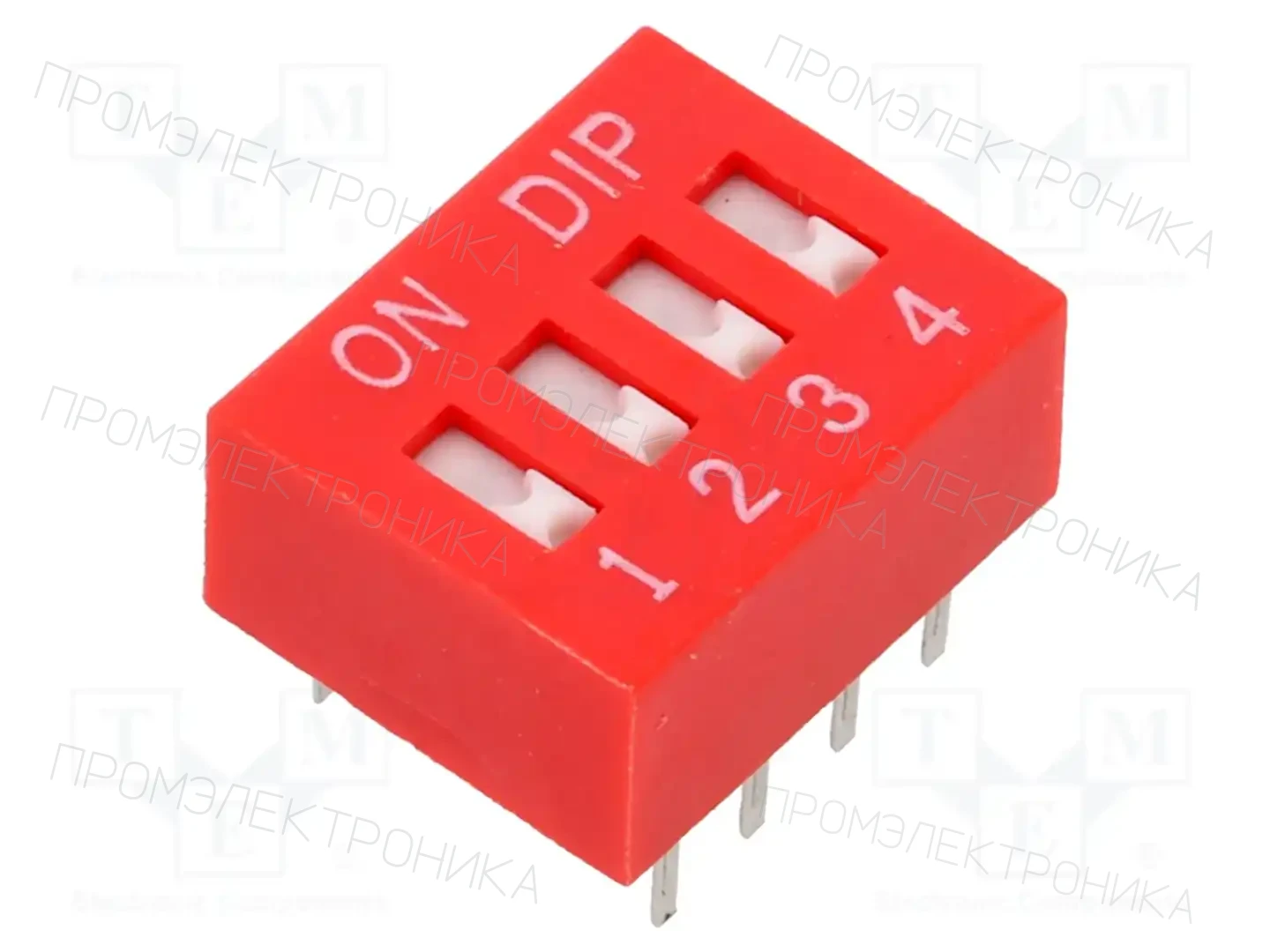 ONPOW DSR04RGT — Переключатели типа Dip-Switch