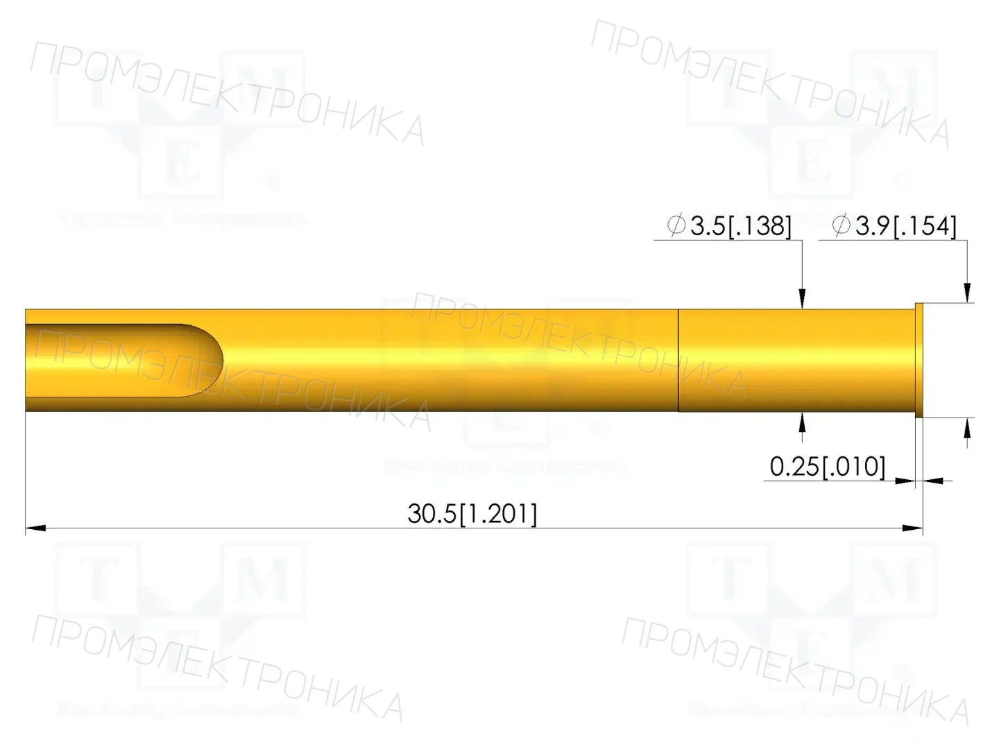 INGUN KS-10330M2.5 — Гнёзда для измерительных щупов