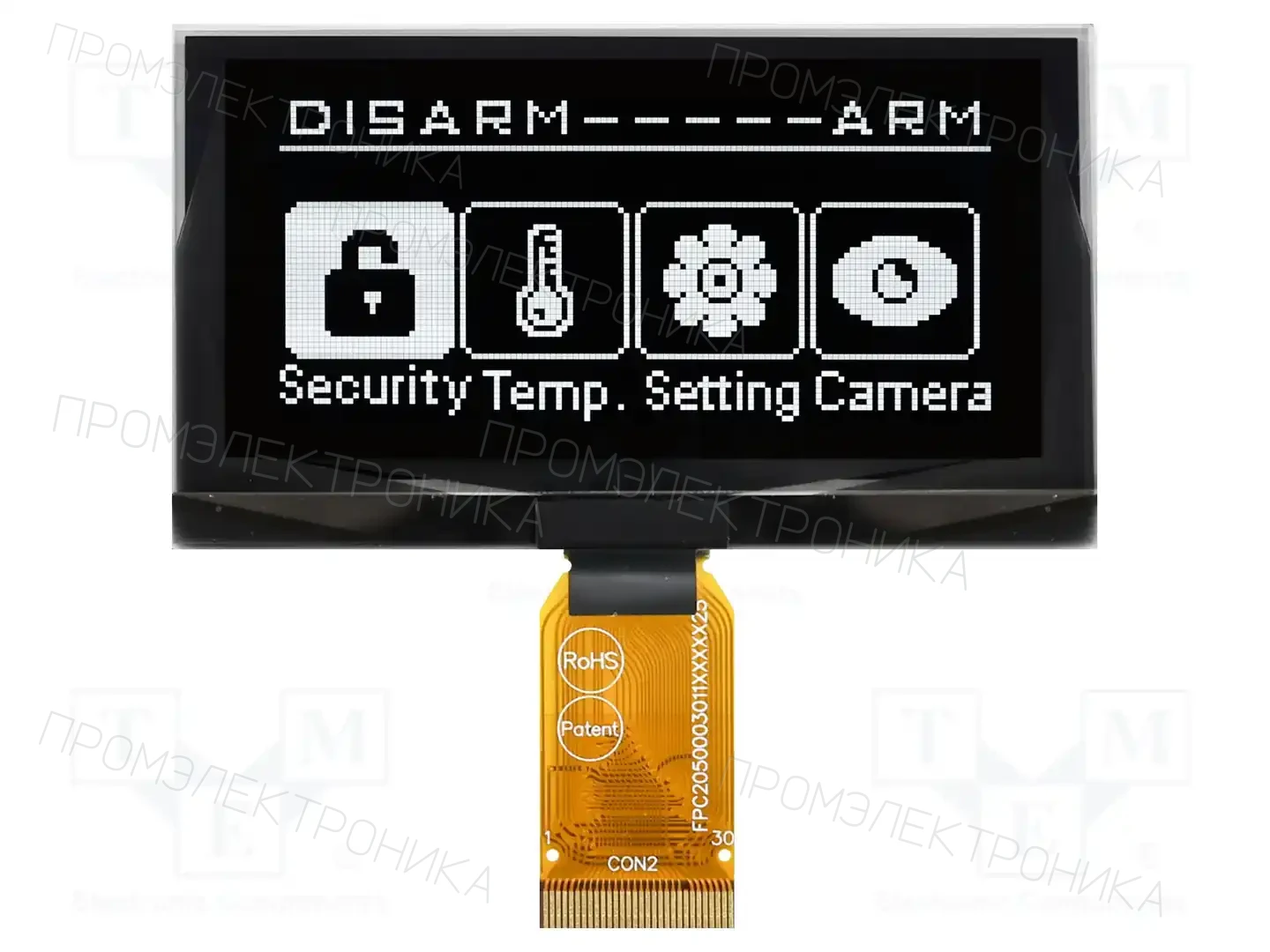 RAYSTAR OPTRONICS REX012864UWPP3N00000 — Дисплеи OLED графические