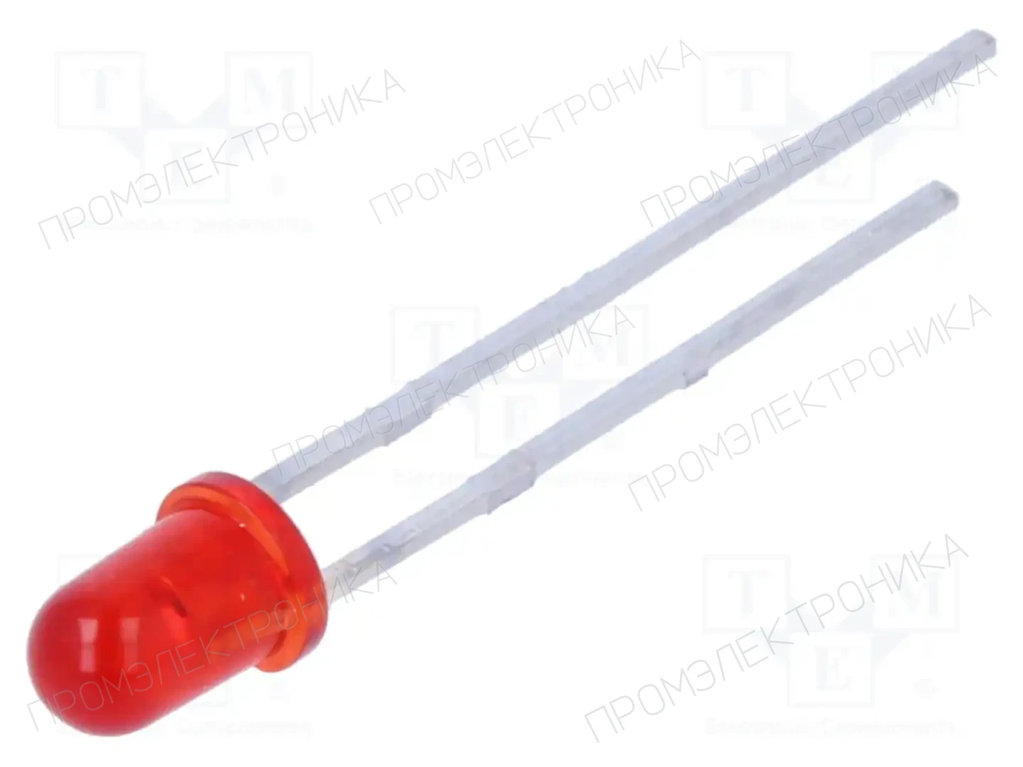 EVERLIGHT 1254-10SDRD/S530-A3/T2-L — Круглые светодиоды THT