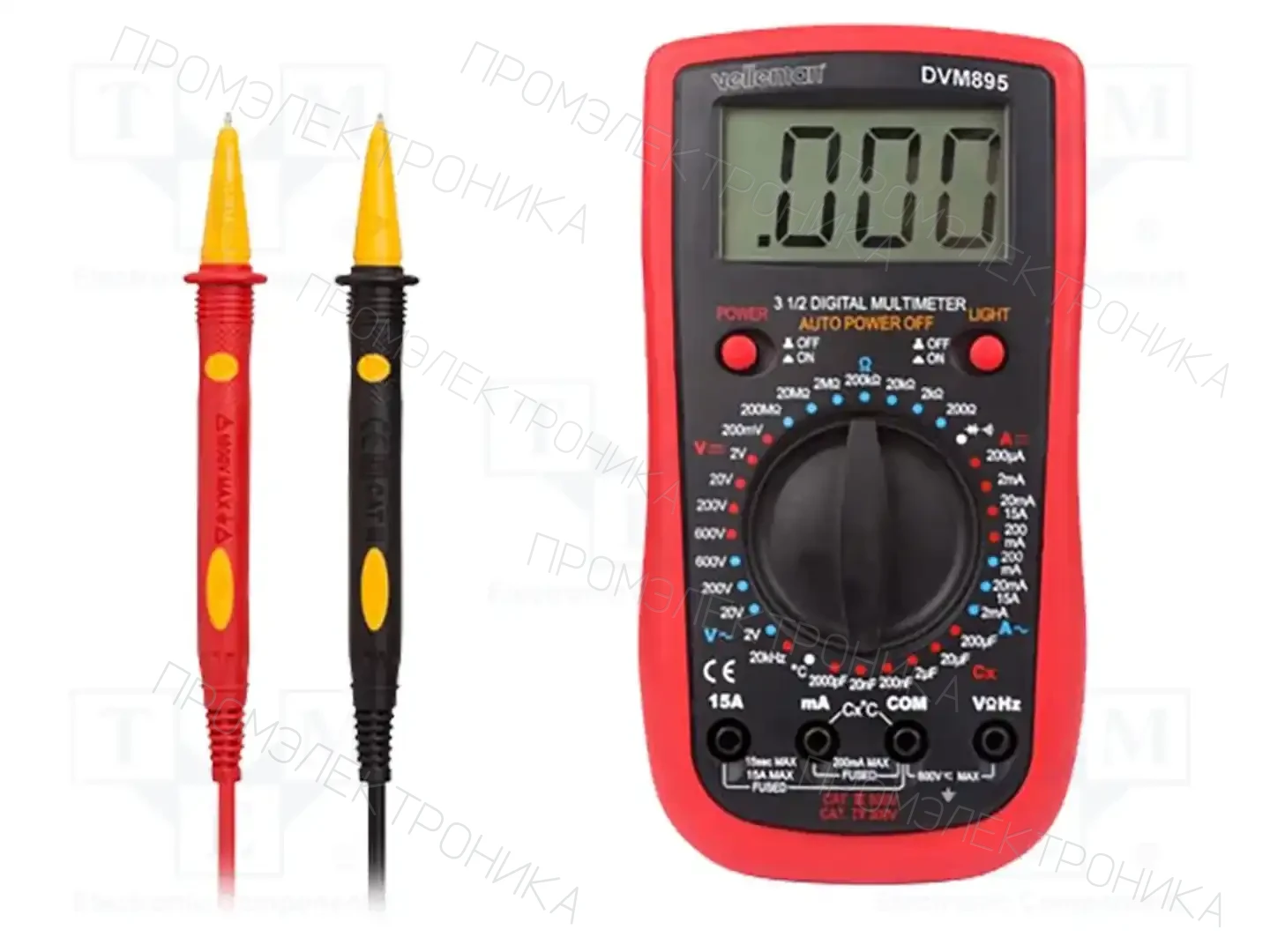 VELLEMAN DVM895 — Мультиметры цифровые переносные