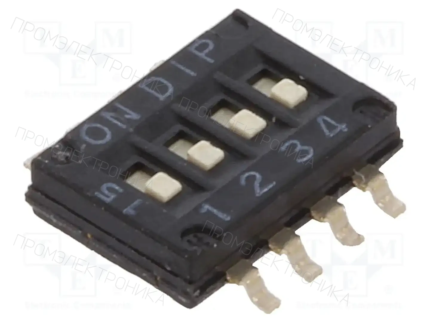 CANAL ELECTRONIC DHNF-04F-T-V — Переключатели типа Dip-Switch