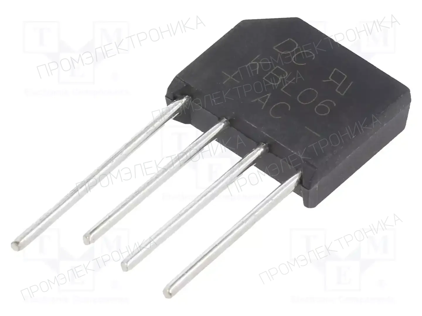 DC COMPONENTS KBL06 — Однофазные мосты диодные плоские