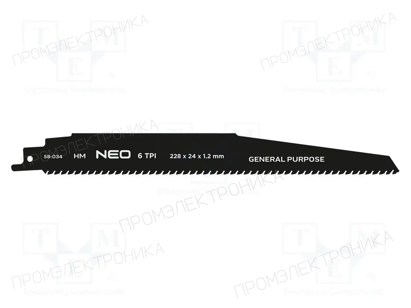 NEO TOOLS 58-034 — Пилы и полотнища