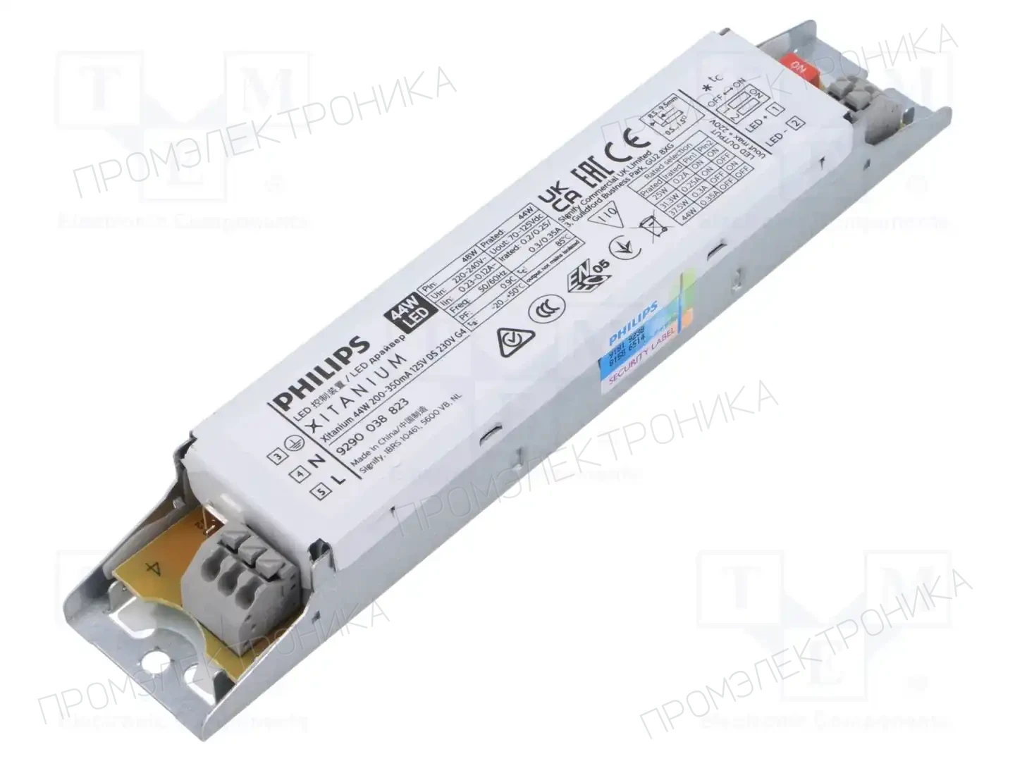 PHILIPS XITANIUM 44W 200-350MA 125V DS 230V G4 — Блоки питания для LED