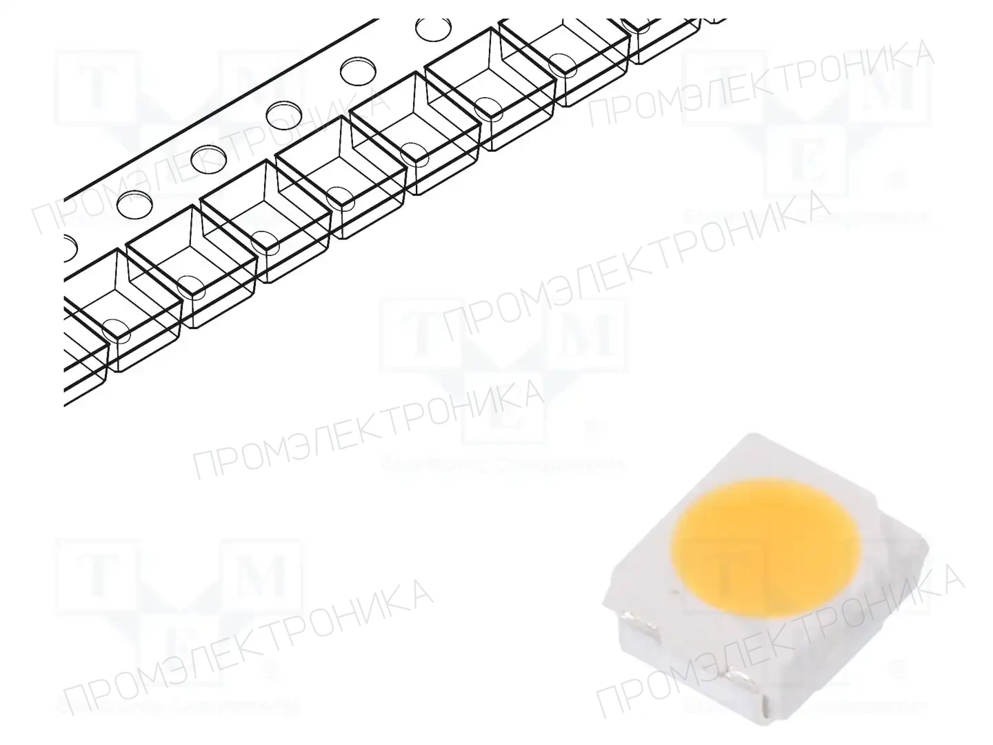 REFOND RF-K30TK30DS-EC-Y — Светодиоды SMD белые