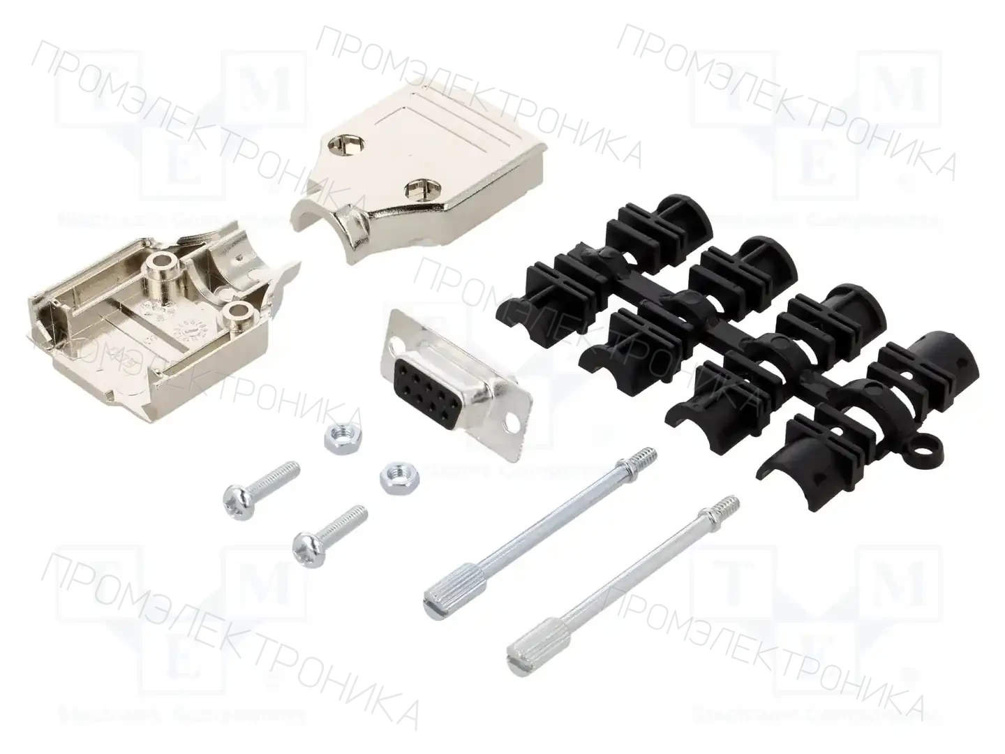 MH CONNECTORS MHDTPK9-DB9S-K — Комплектные штекеры D-Sub