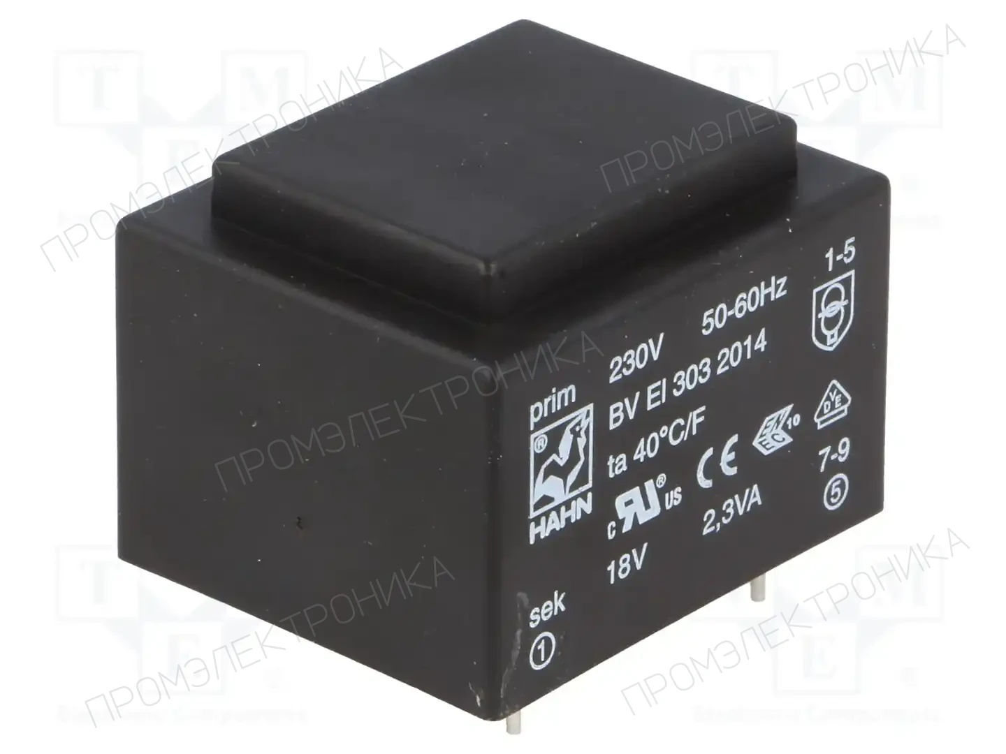 HAHN BV EI 303 2014 — Трансформаторы PCB