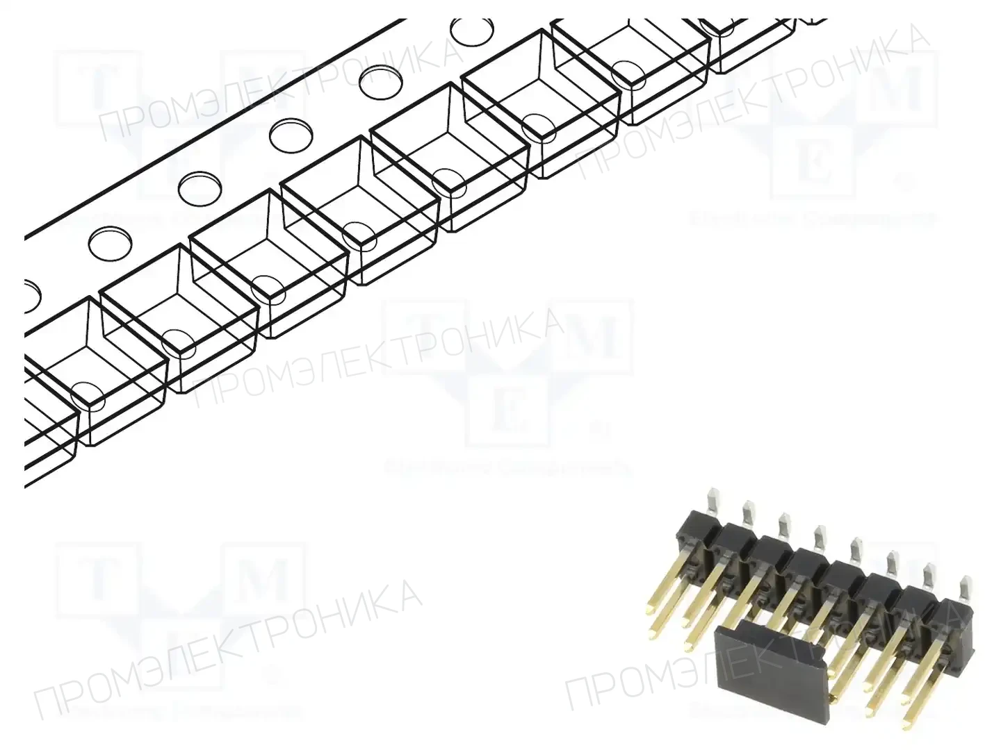 AMPHENOL COMMUNICATIONS SOLUTIONS 95278-101A16LF — Штекерные планки и гнезда