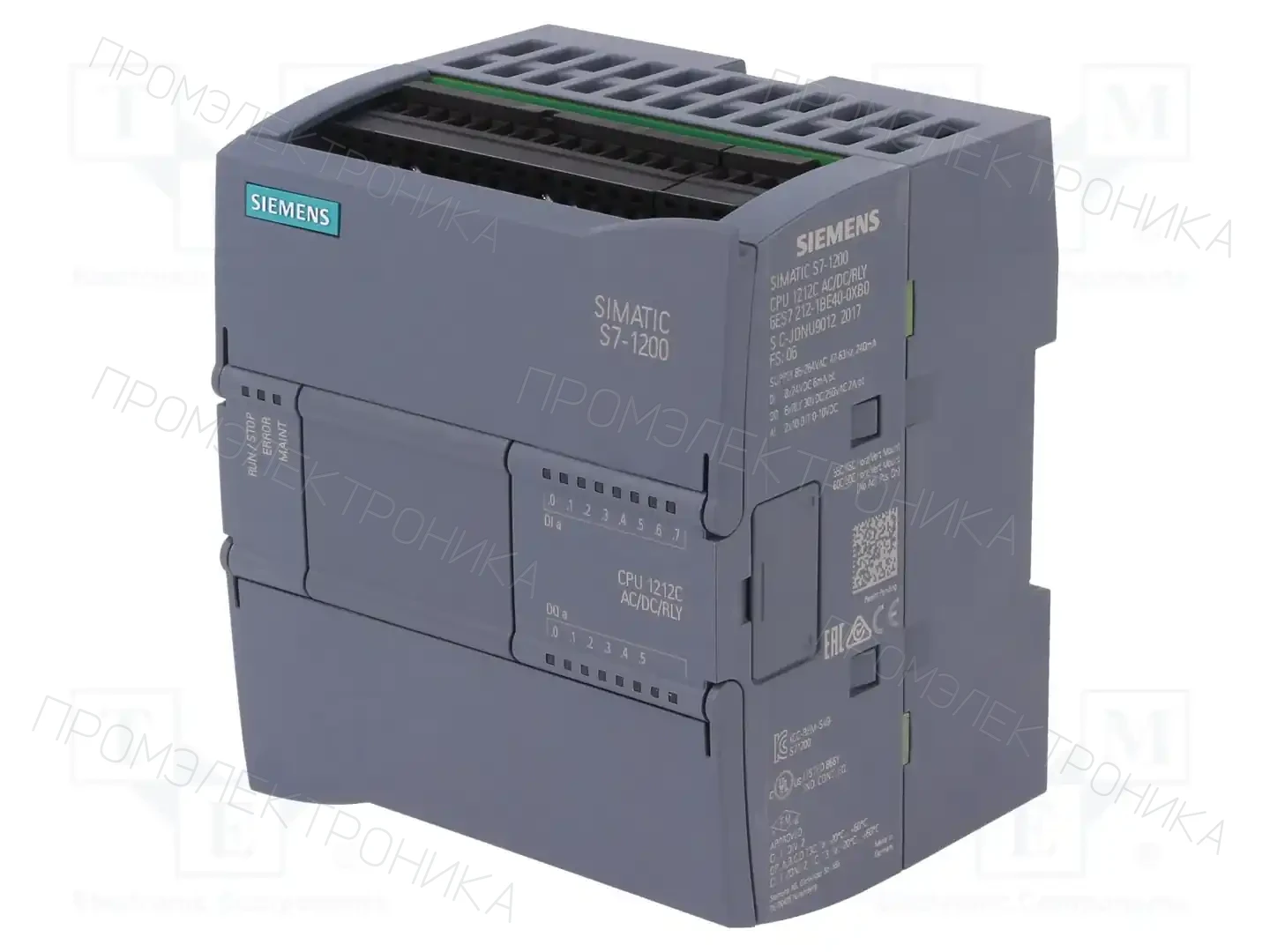 SIEMENS 6ES7212-1BE40-0XB0 — Контроллеры PLC