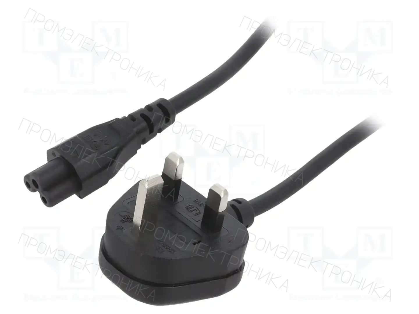 LIAN DUNG LT-318(3A)+535 3X0.75 BLK 3M — Кабели питания компьютерные и универс