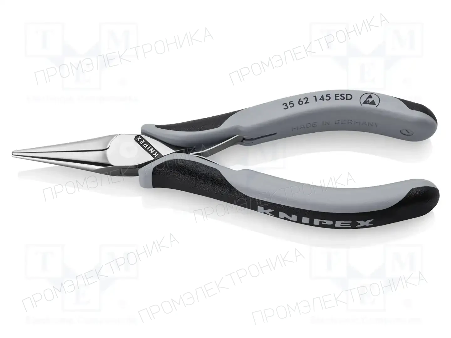 KNIPEX 35 62 145 ESD — Клещи-кусачки плоские и полукруглые