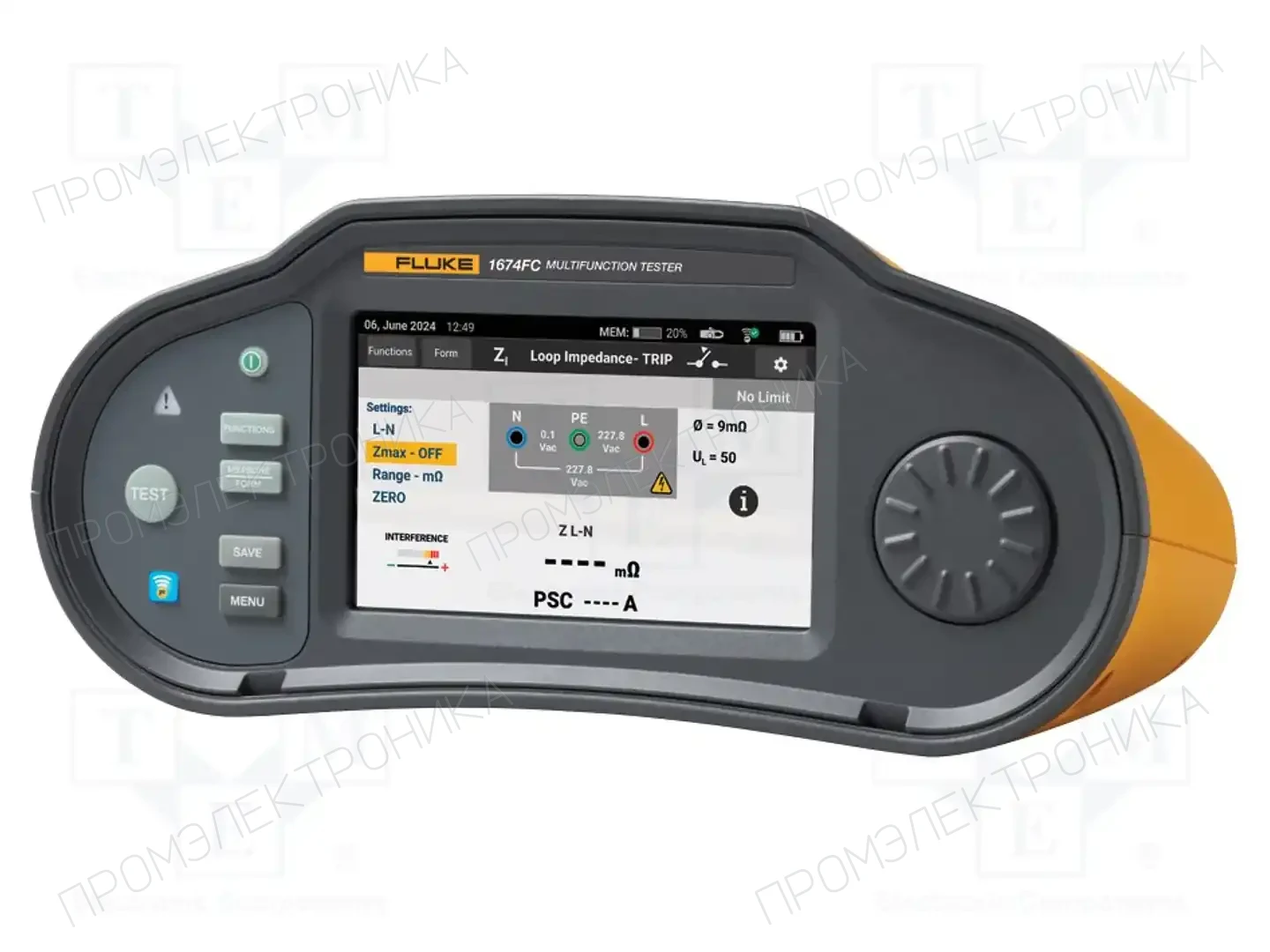 FLUKE 1674FC SCH/1630 — Измерители проводки многофункциональные