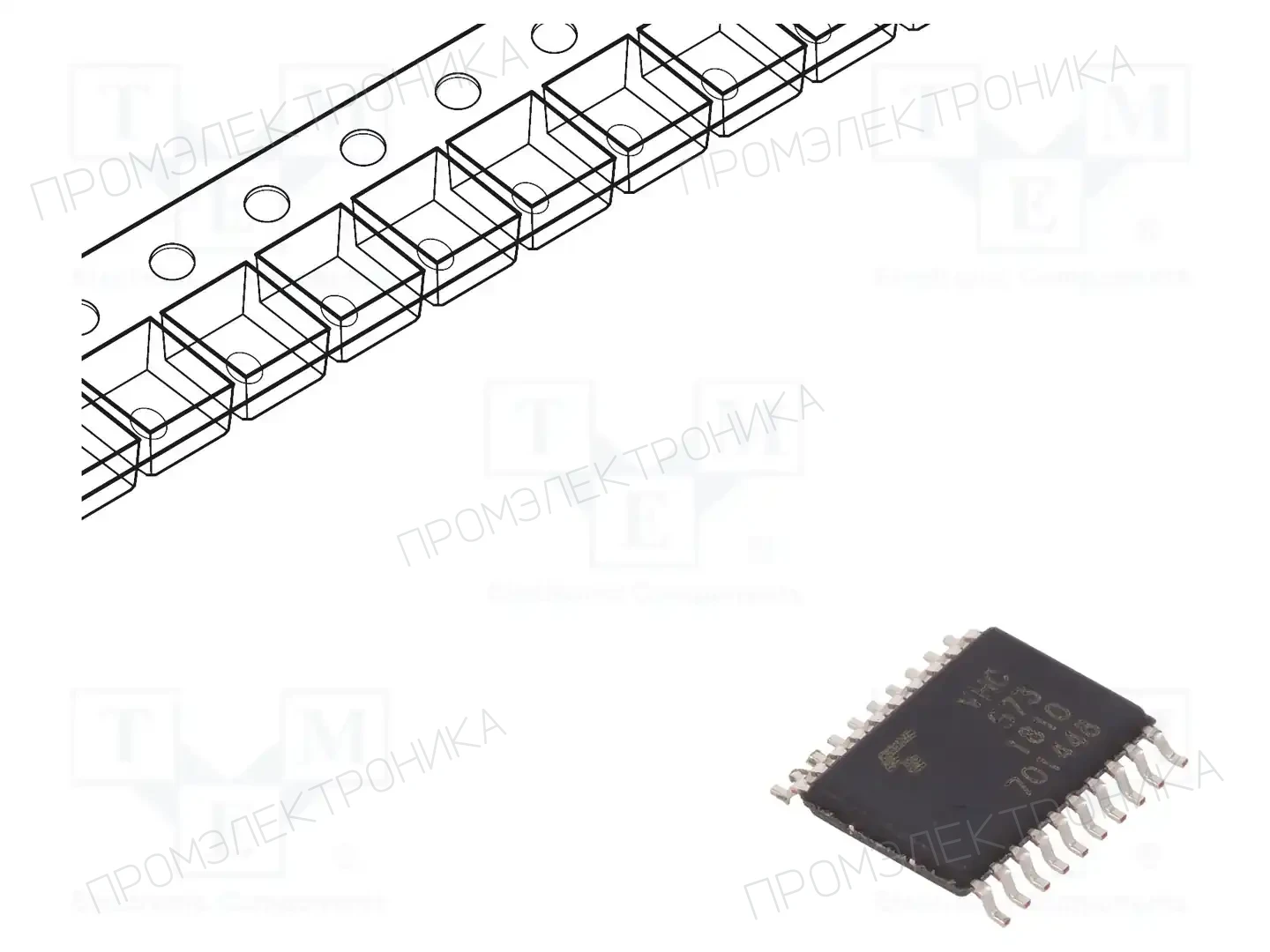 TOSHIBA 74VHC573FT(BJ) — Защелки