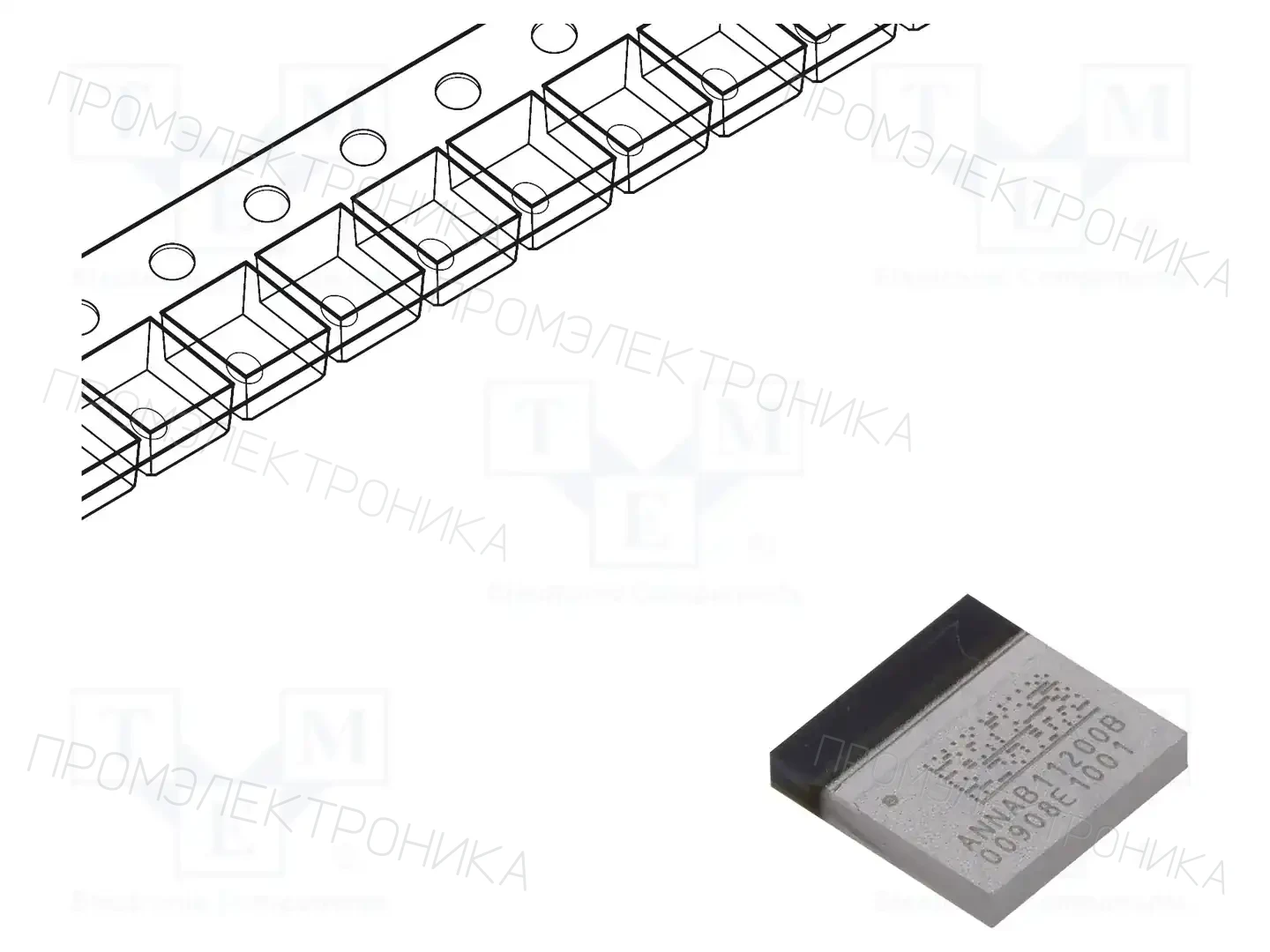 u-blox ANNA-B112-00B — Модули IoT (WiFi/Bluetooth)