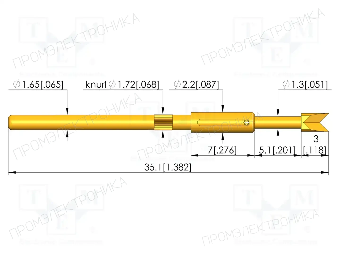 INGUN GKS-710 221 130 A 1507 — Измерительные щупы
