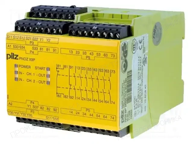PILZ 787609 — Выключат. безопасности - мод. управления