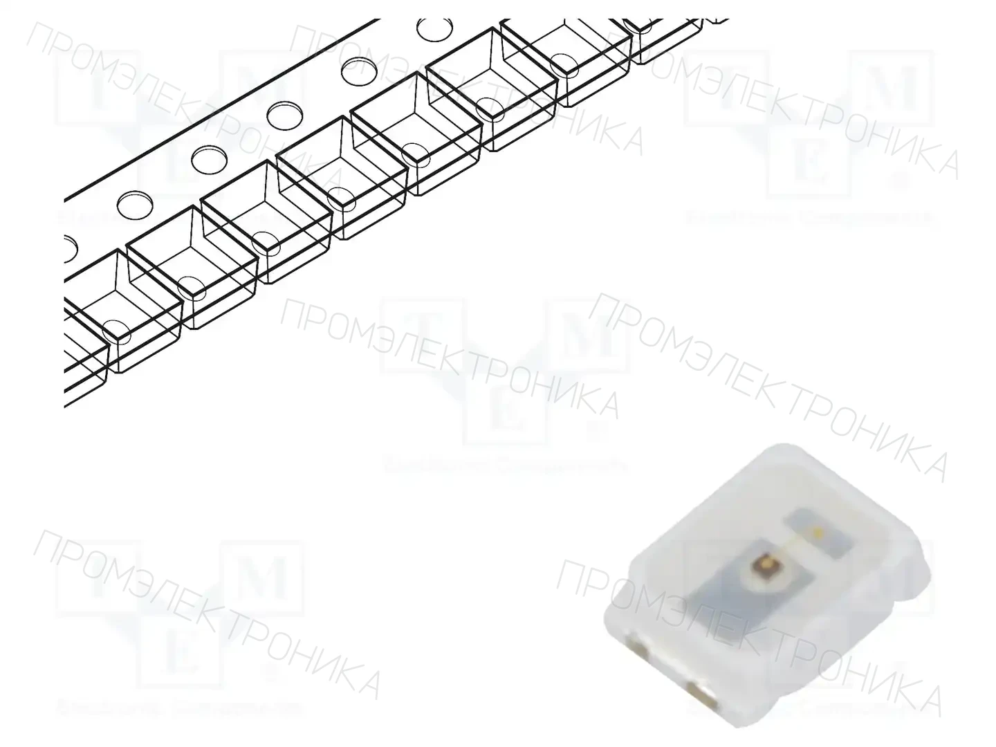 REFOND RF-AURI16TS-ED — Светодиоды SMD цветные