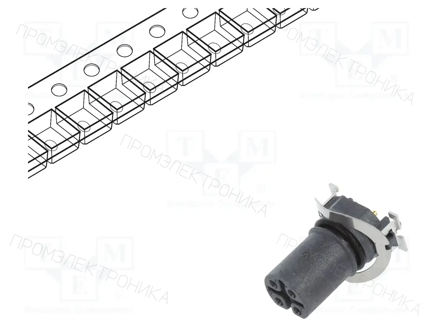 AMPHENOL LTW MSBS-05PFFT-EE0001 — Вилки и гнезда M12