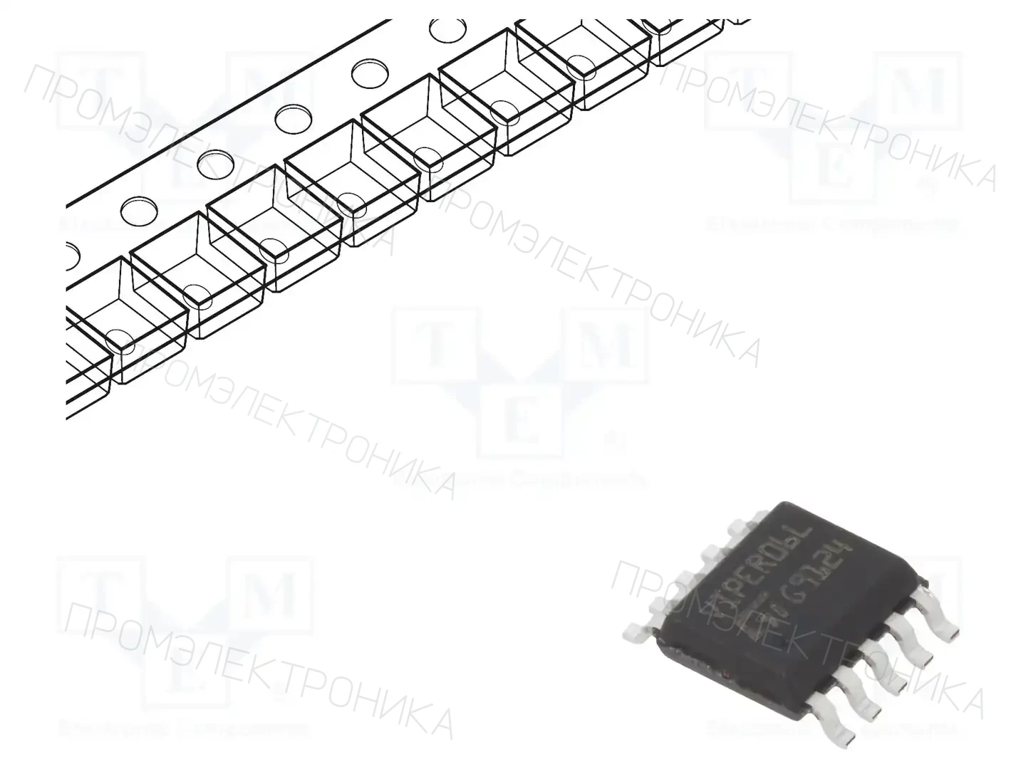 STMicroelectronics VIPER06LSTR — Регуляторы напряжения - микросхемы ШИМ