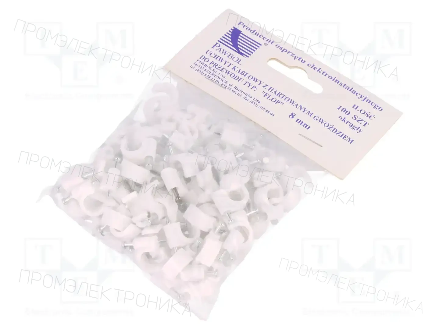 PAWBOL H.7007A -100 — Держатели, скобы для кабелей