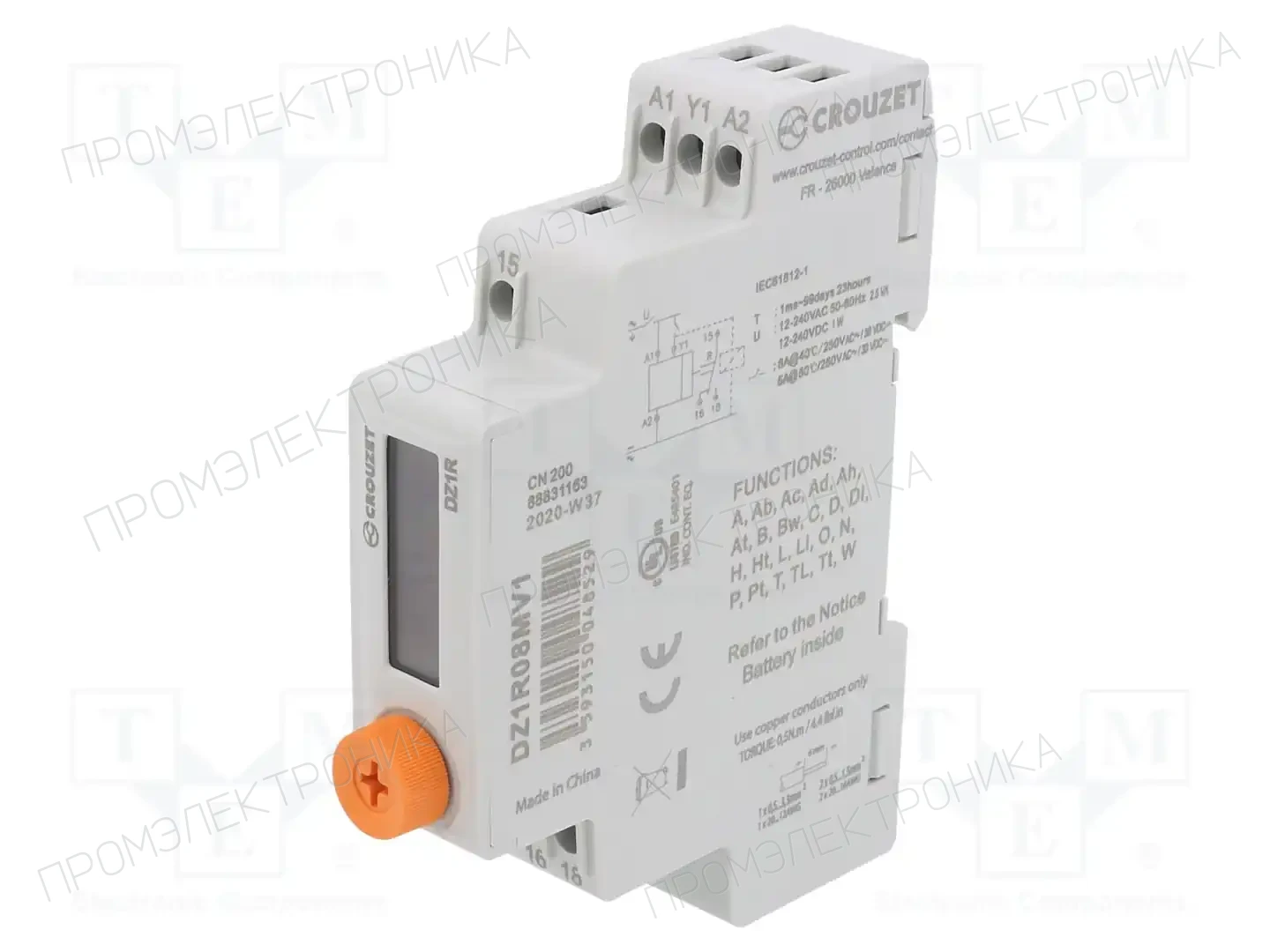 CROUZET DZ1R08MV1 — Временные цифровые реле