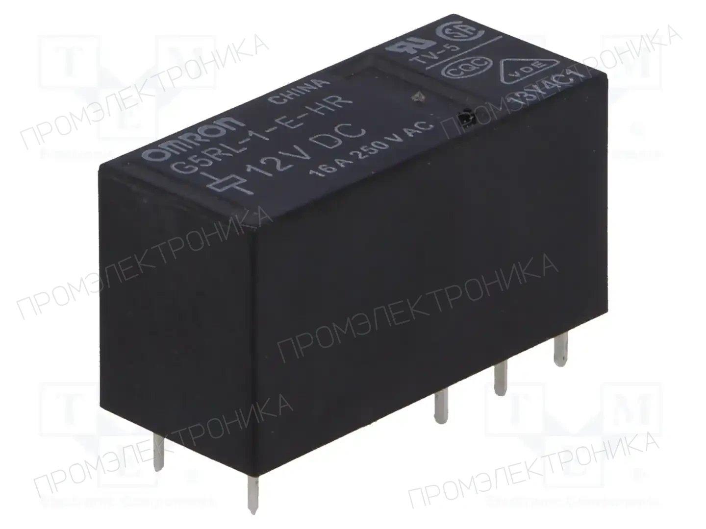 OMRON Electronic Components G5RL-1-E-HR 12VDC — Реле электромагн. миниатюрные