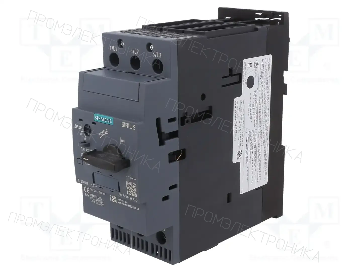 SIEMENS 3RV2031-4KA10 — Выключатели двигательные
