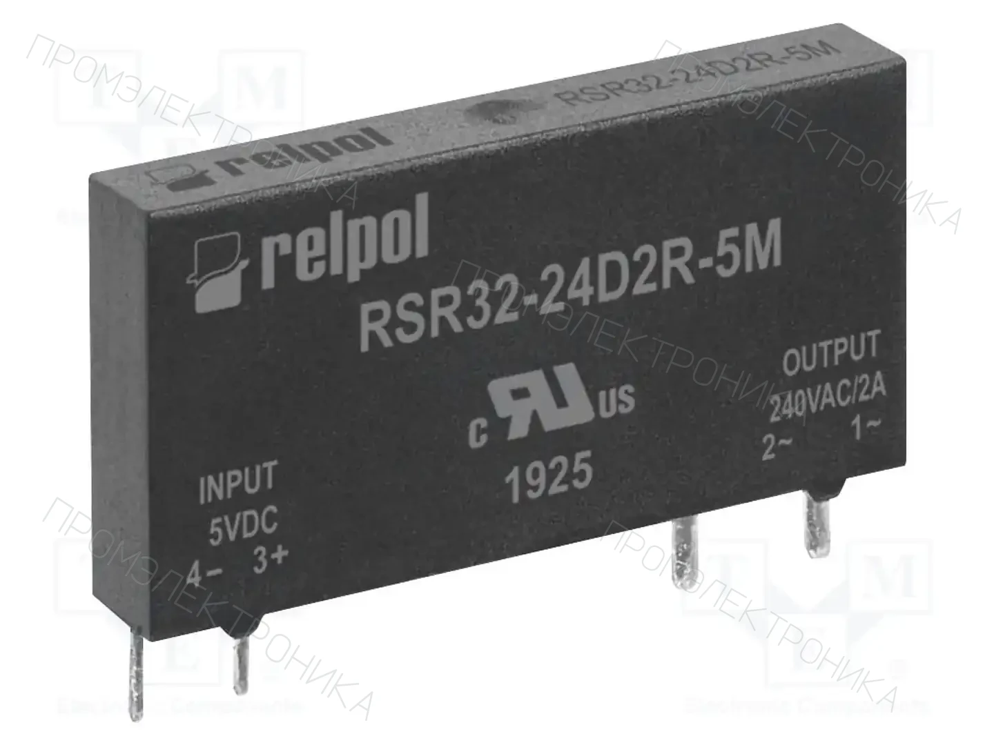 RELPOL RSR32-24D2R-5M — Реле SSR однофазные