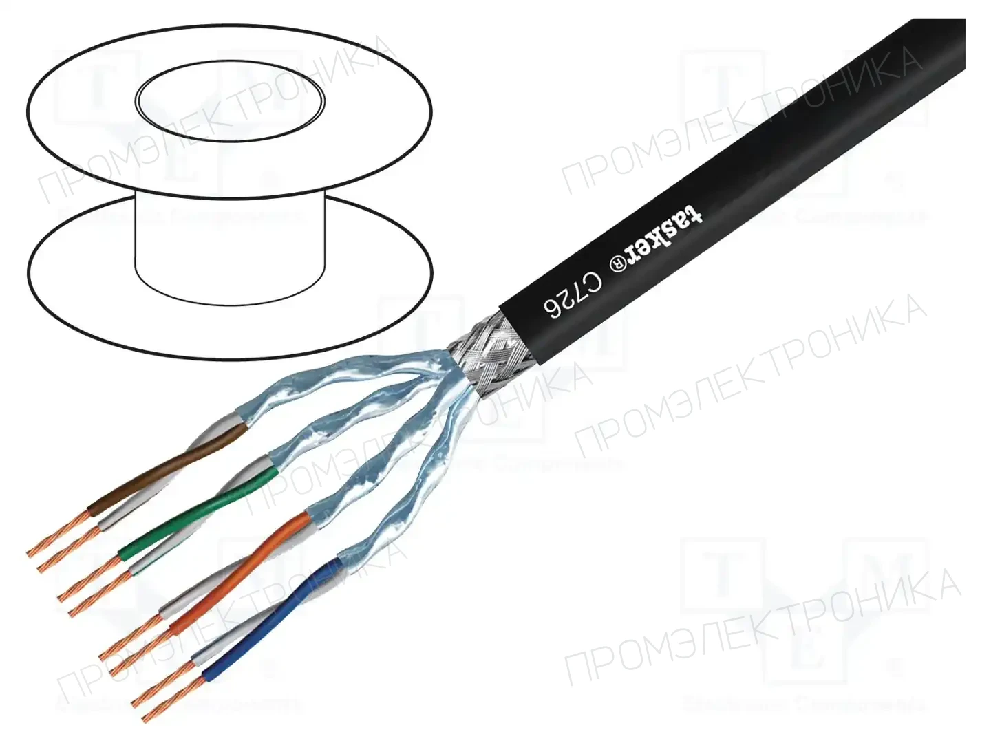 TASKER C726PVC — Провода телекоммуникационные