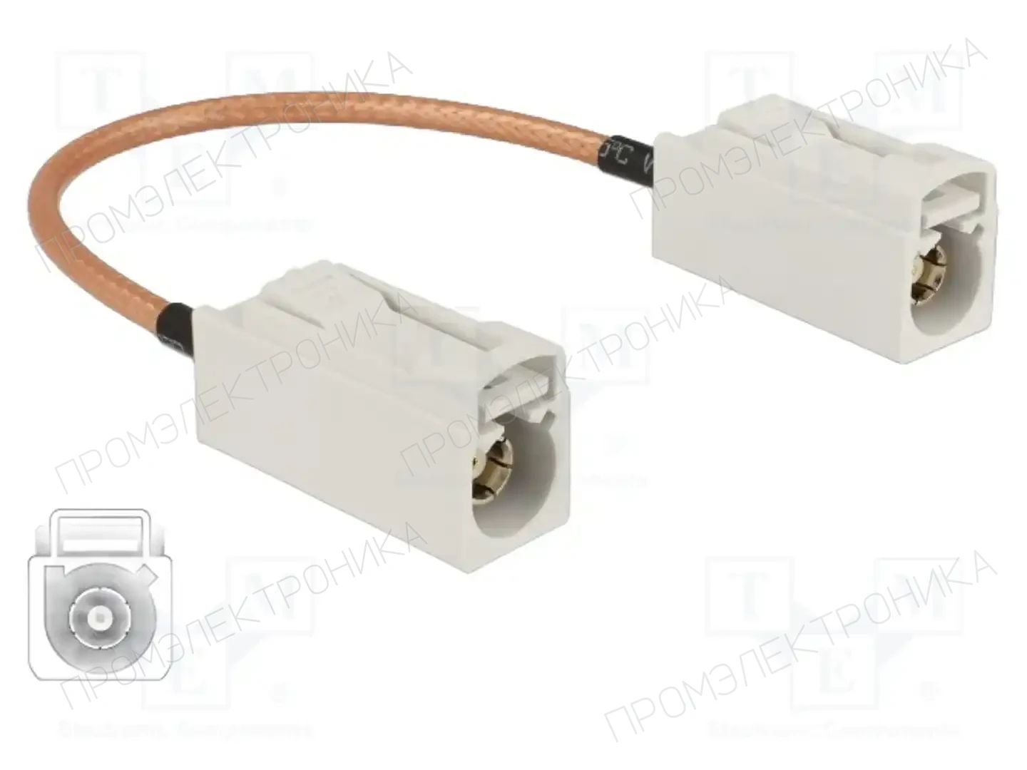 DELOCK 89674 — Кабели соединительные коаксиальные
