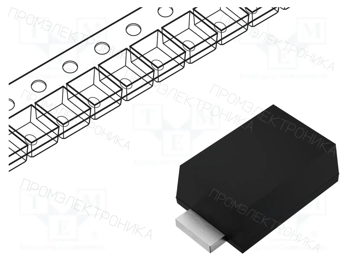 LUGUANG ELECTRONIC RS2MAF — Универсальные диоды SMD