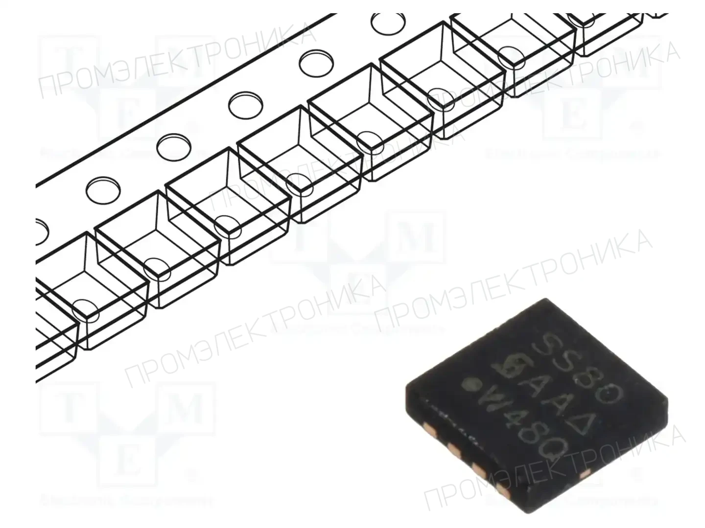 VISHAY SISS80DN-T1-GE3 — Транзисторы с каналом N SMD