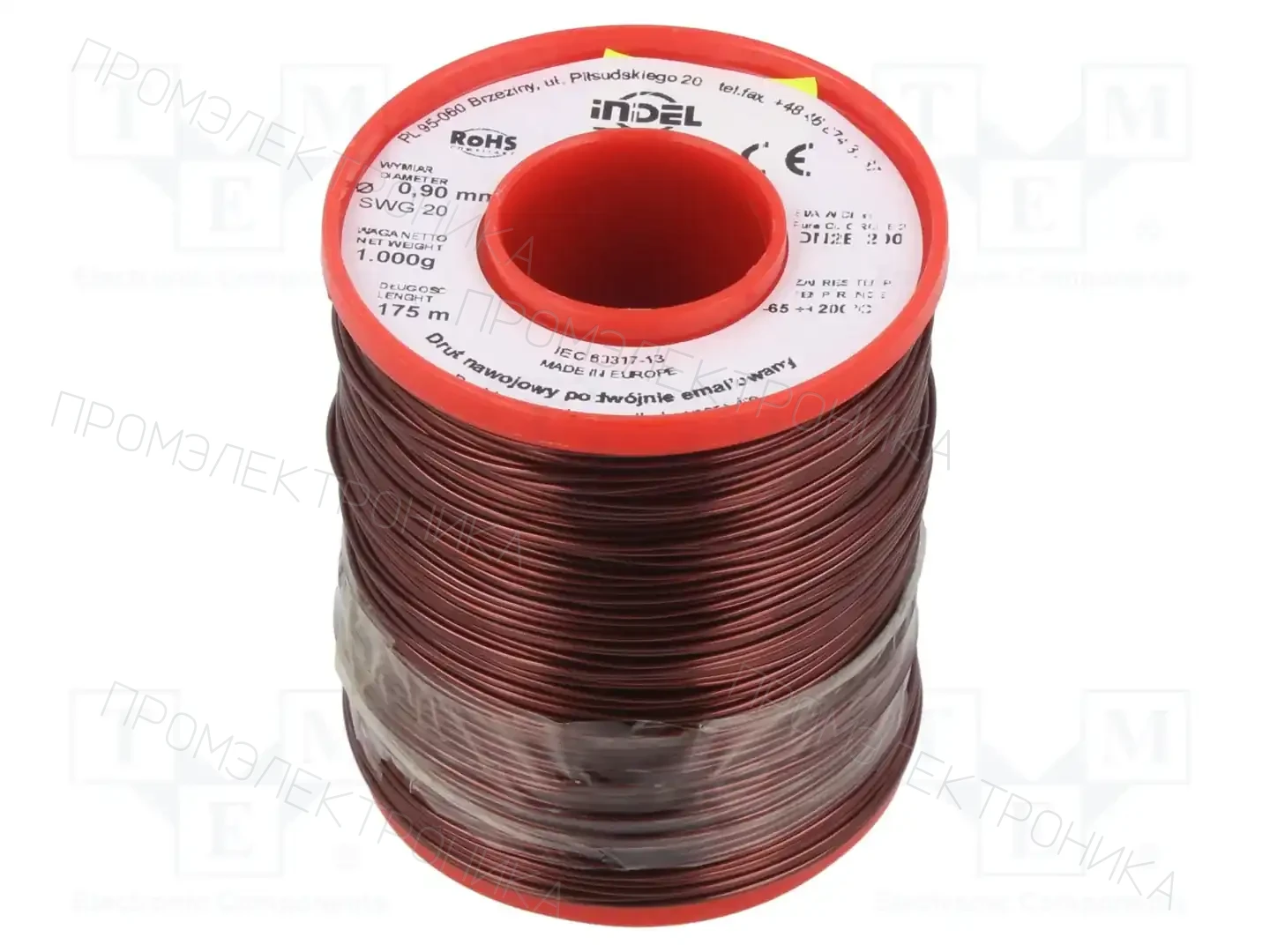 INDEL DN2E0,90-1KG — Проволока обмоточная