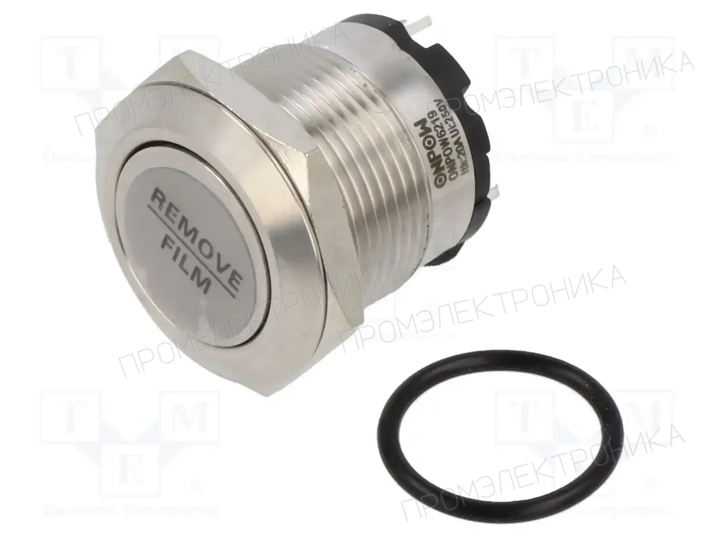 ONPOW ONPOW6219F-10/J/S (SHORT PINS) — Переключатели кнопочные 6219F-10/J/S (SHORT PINS)