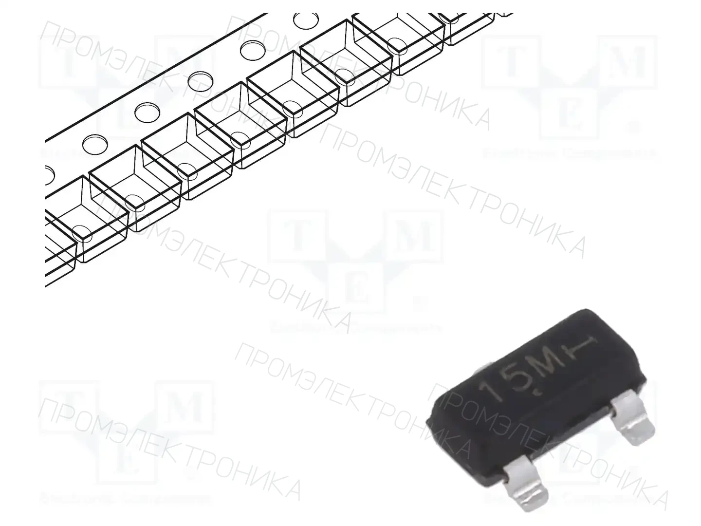 onsemi SM15T1G — Диоды защитные - сборки