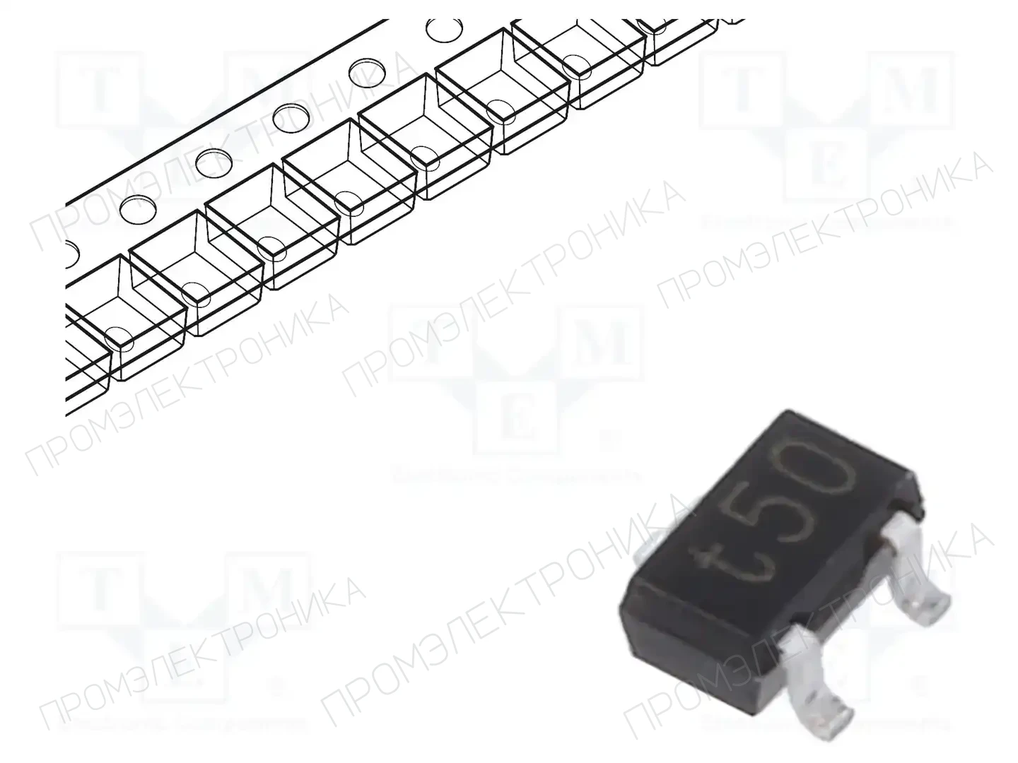 NEXPERIA PDTC124TU,115 — Транзисторы NPN SMD