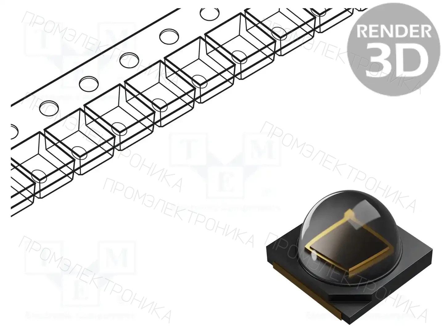 ProLight Opto PK2S-3KJE-A — Инфракрасные LEDы