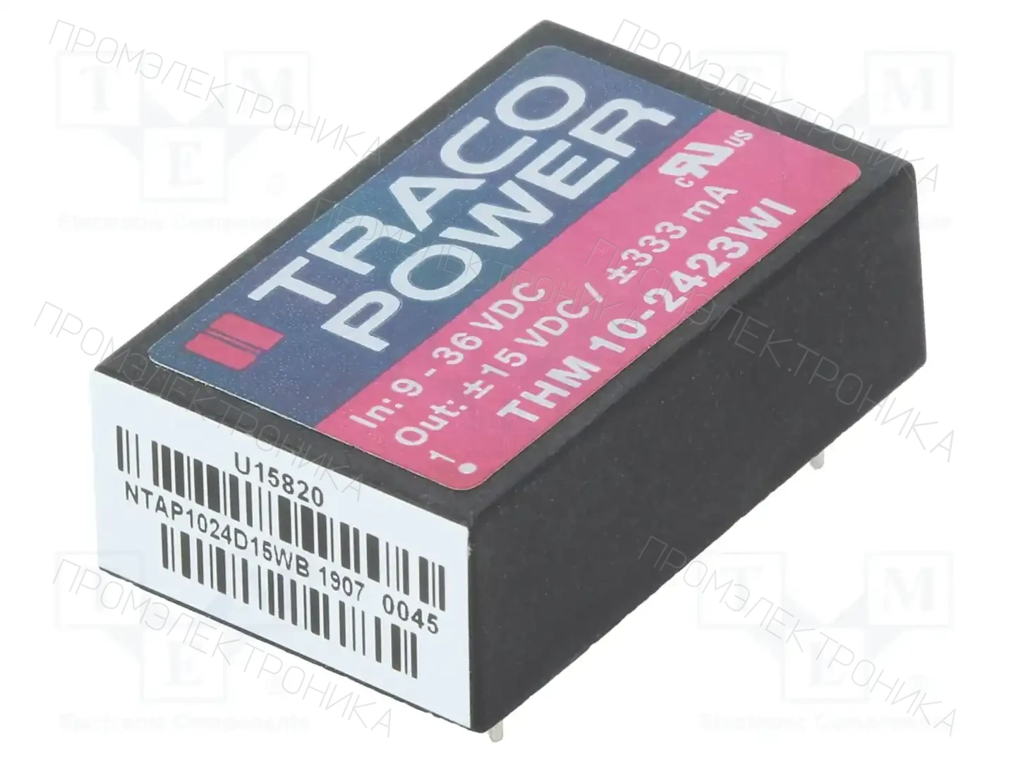 TRACO POWER THM 10-2423WI — Преобразователи DC/DC