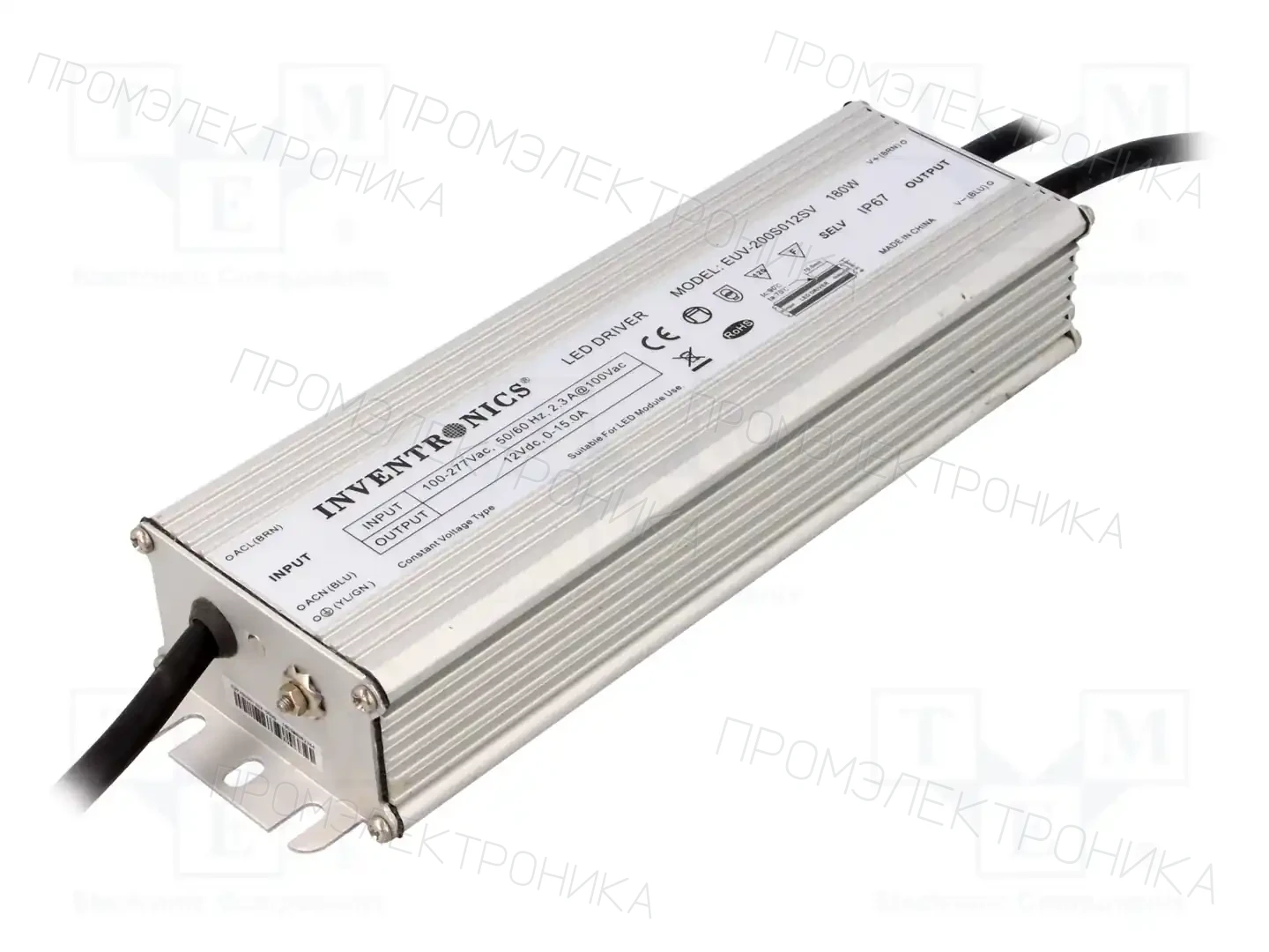 INVENTRONICS EUV-200S012SV — Блоки питания для LED