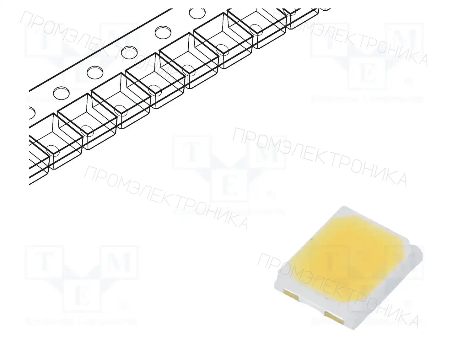 LITEON LTW-2835AQL50 — Светодиоды SMD белые